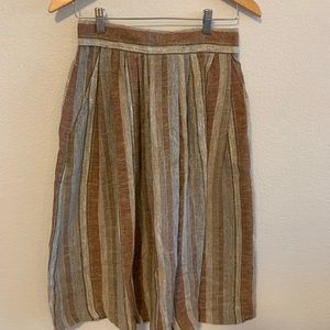 Stripes skirt no tag